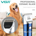 Dog And Cat Hair Trimmers VGR V-098 Professional Rechargeable Pet Hair Clipper Manufactory